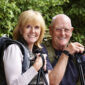 Couple hiking medium